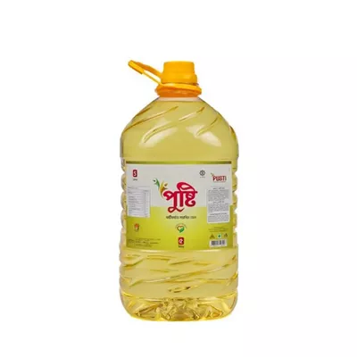 পুষ্টি সয়াবিন তেল - Pusti Soyabean Oil (5 Liter)